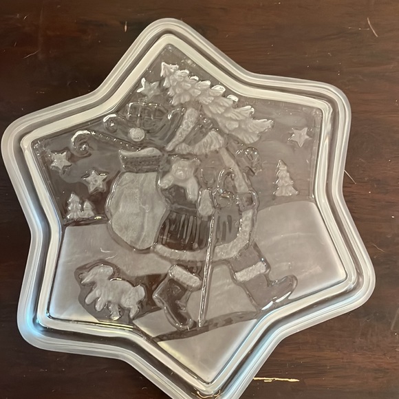 Mikasa Christmas Star Plate Teddy Sweet 9 1/4 with box - Picture 2 of 4